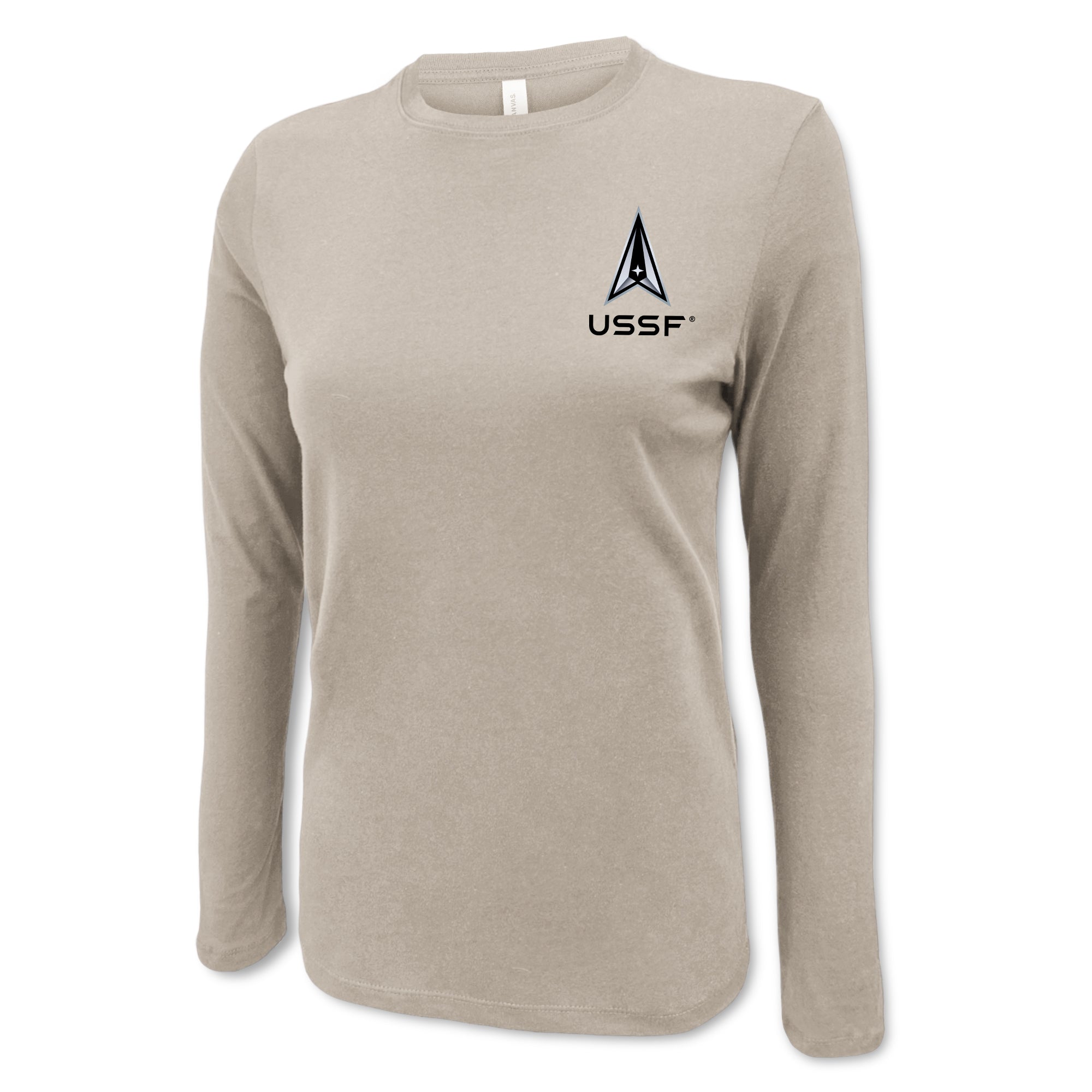 Space Force Delta Ladies Left Chest Long Sleeve