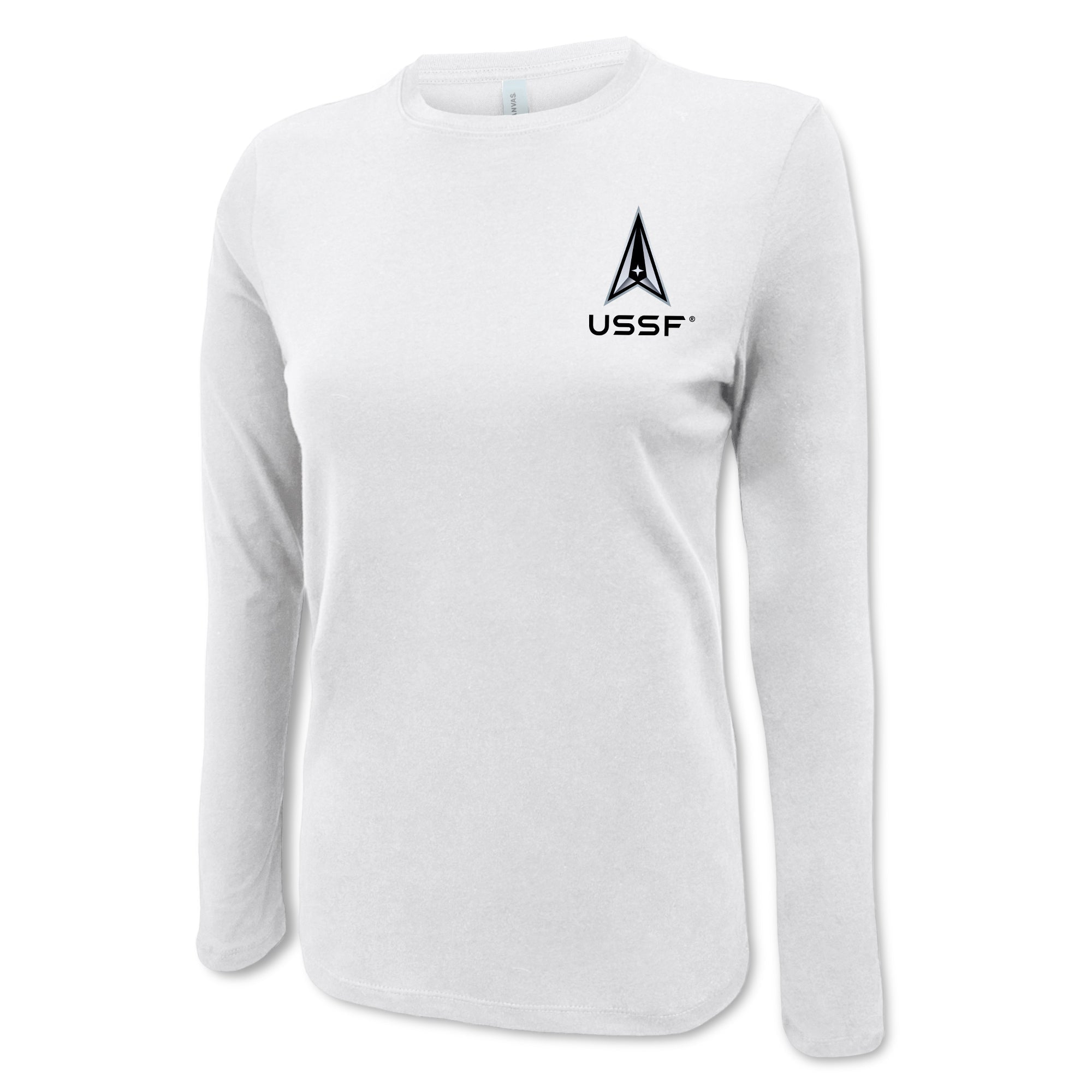 Space Force Delta Ladies Left Chest Long Sleeve