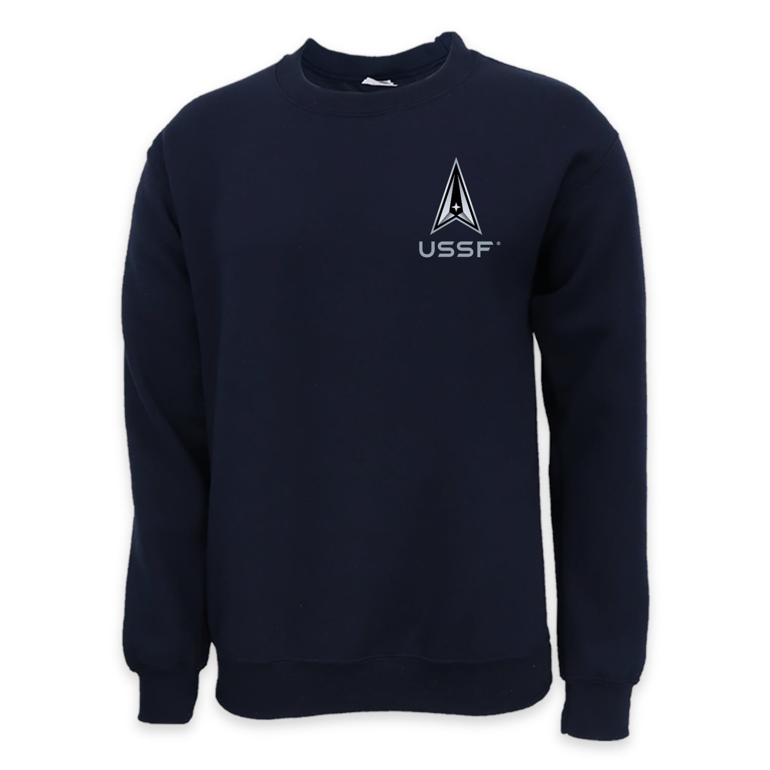 Space Force Left Chest Logo Crewneck