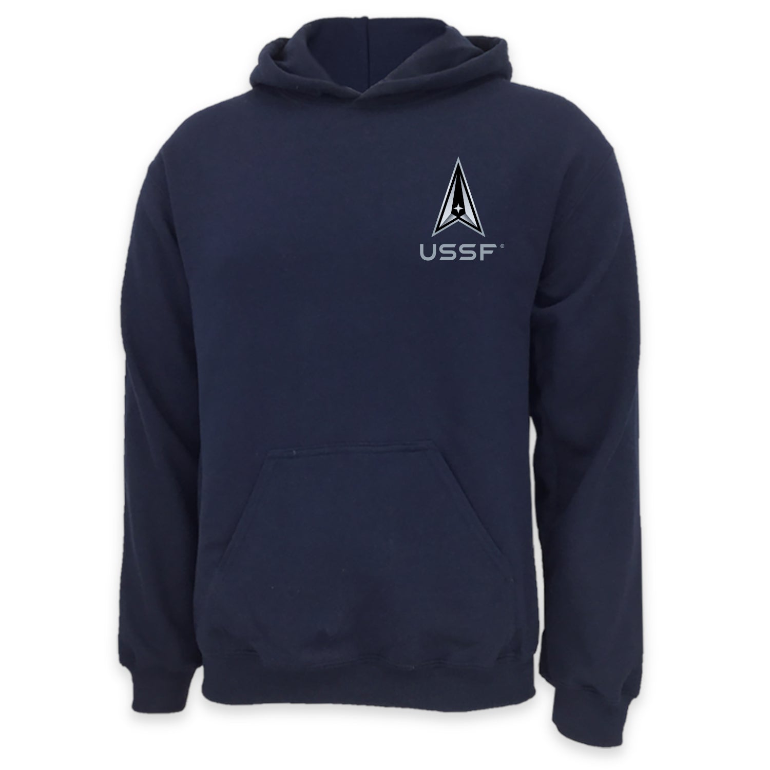 Space Force Left Chest Logo Hood