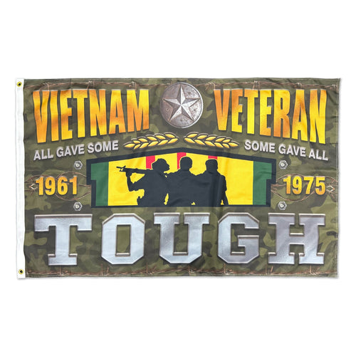 Vietnam Veteran Tough 3'x5' Flag