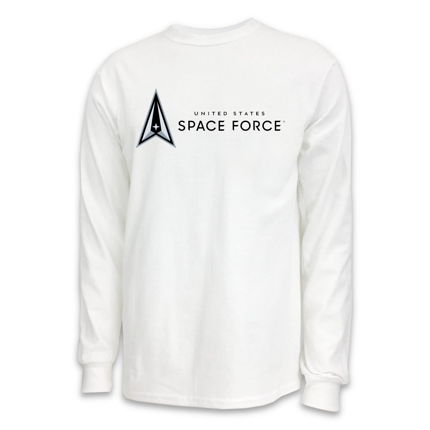 Space Force Mens Semper Supra Long Sleeve T-Shirt