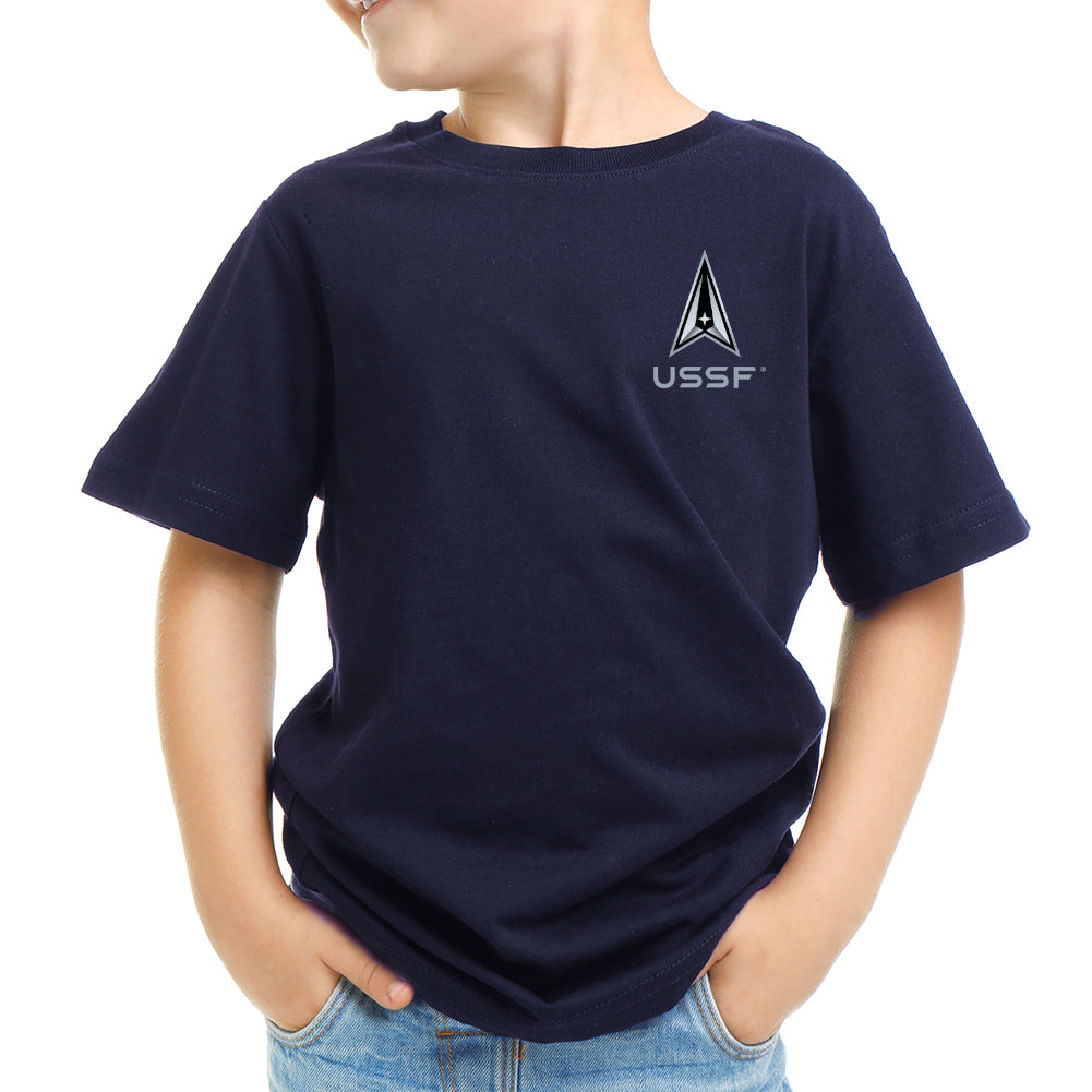 Space Force Youth Left Chest T-Shirt