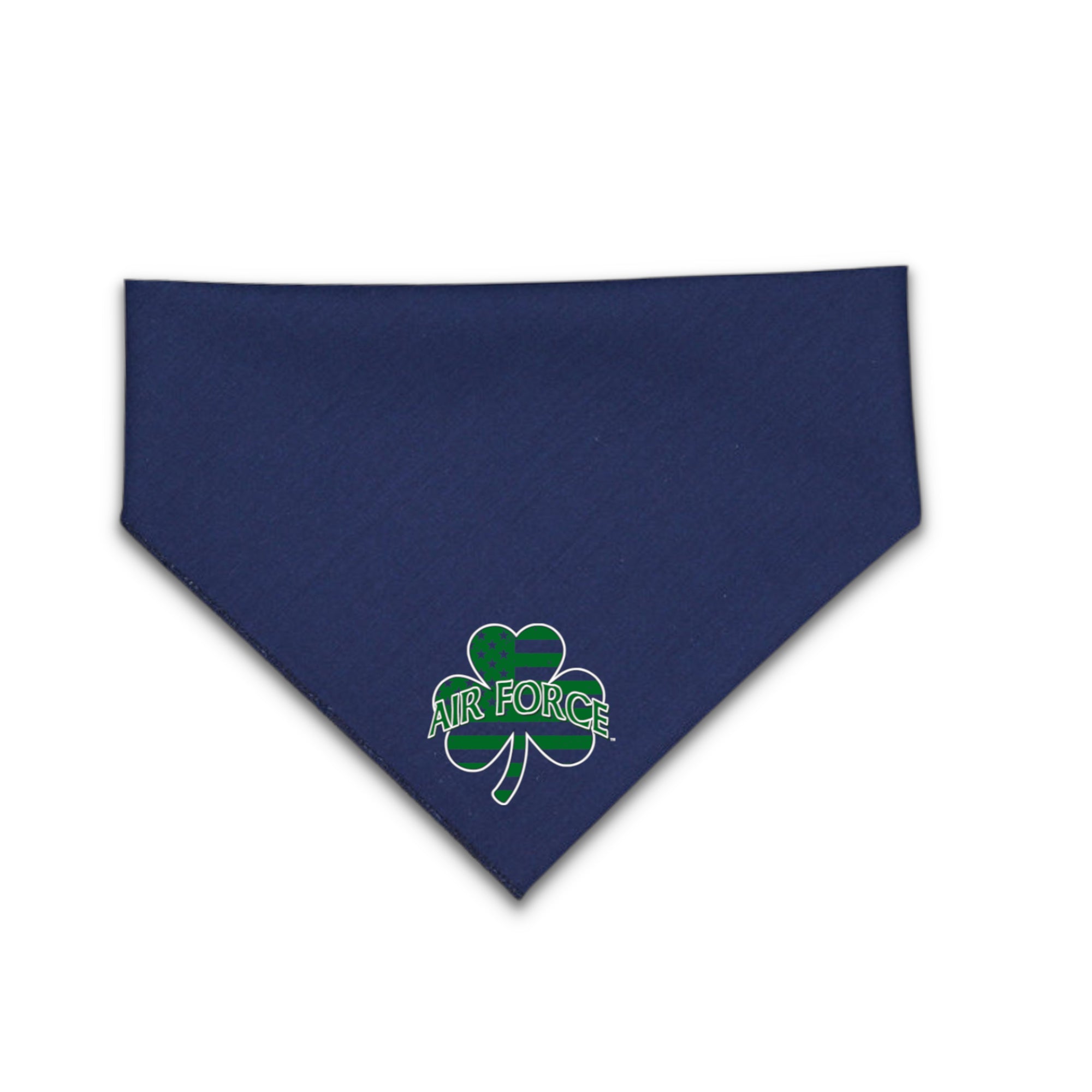 Air Force Shamrock Dog Bandana