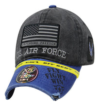 Load image into Gallery viewer, Air Force Defending Freedom Xtreme Bent Hat