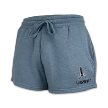 Load image into Gallery viewer, Space Force Delta Ladies Fleece Shorts (4 colors available)