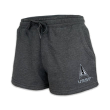 Load image into Gallery viewer, Space Force Delta Ladies Fleece Shorts (4 colors available)