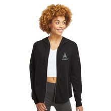 Load image into Gallery viewer, Space Force Delta Ladies Full Zip Hood (4 colors available)