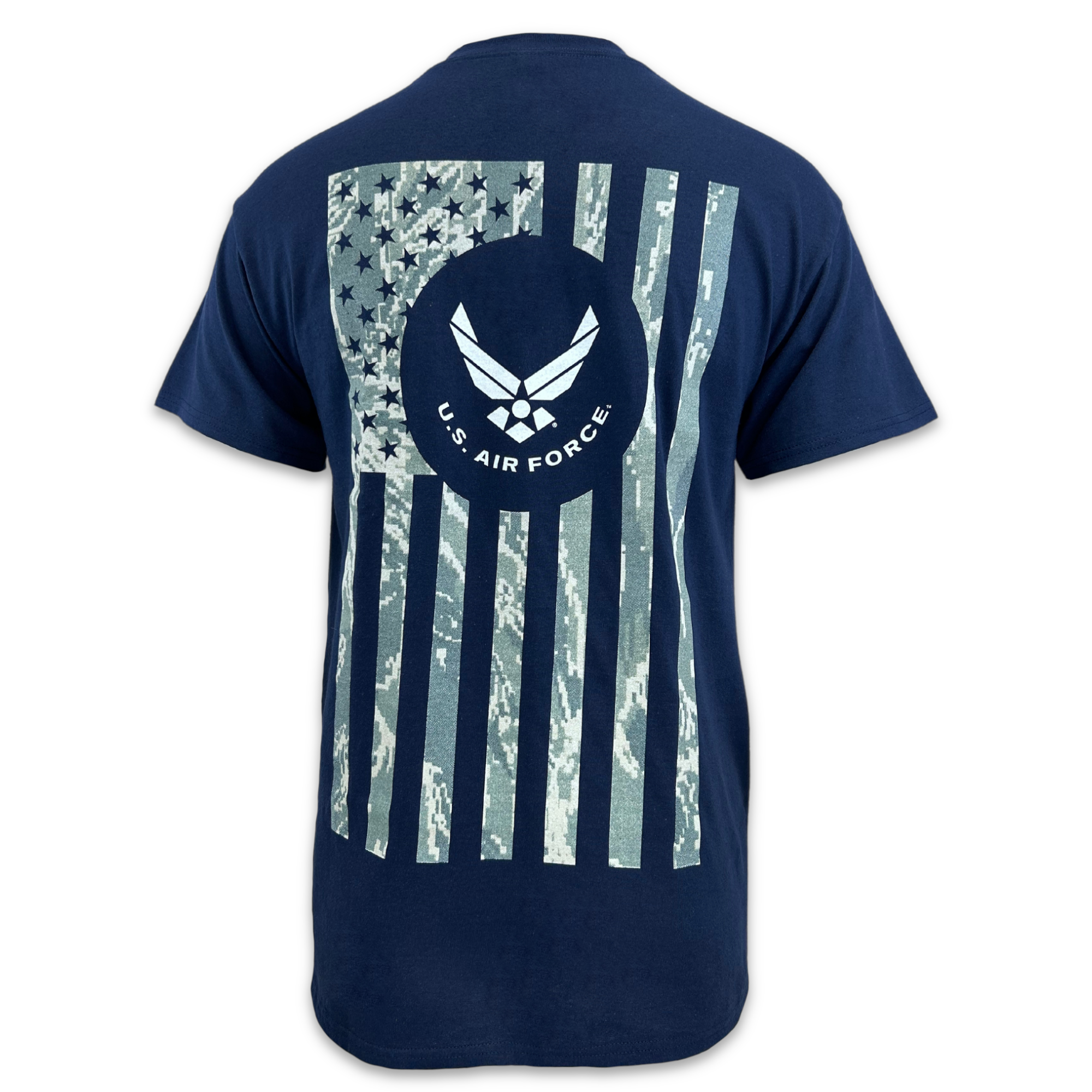 Air Force Camo Flag T-Shirt (Navy)