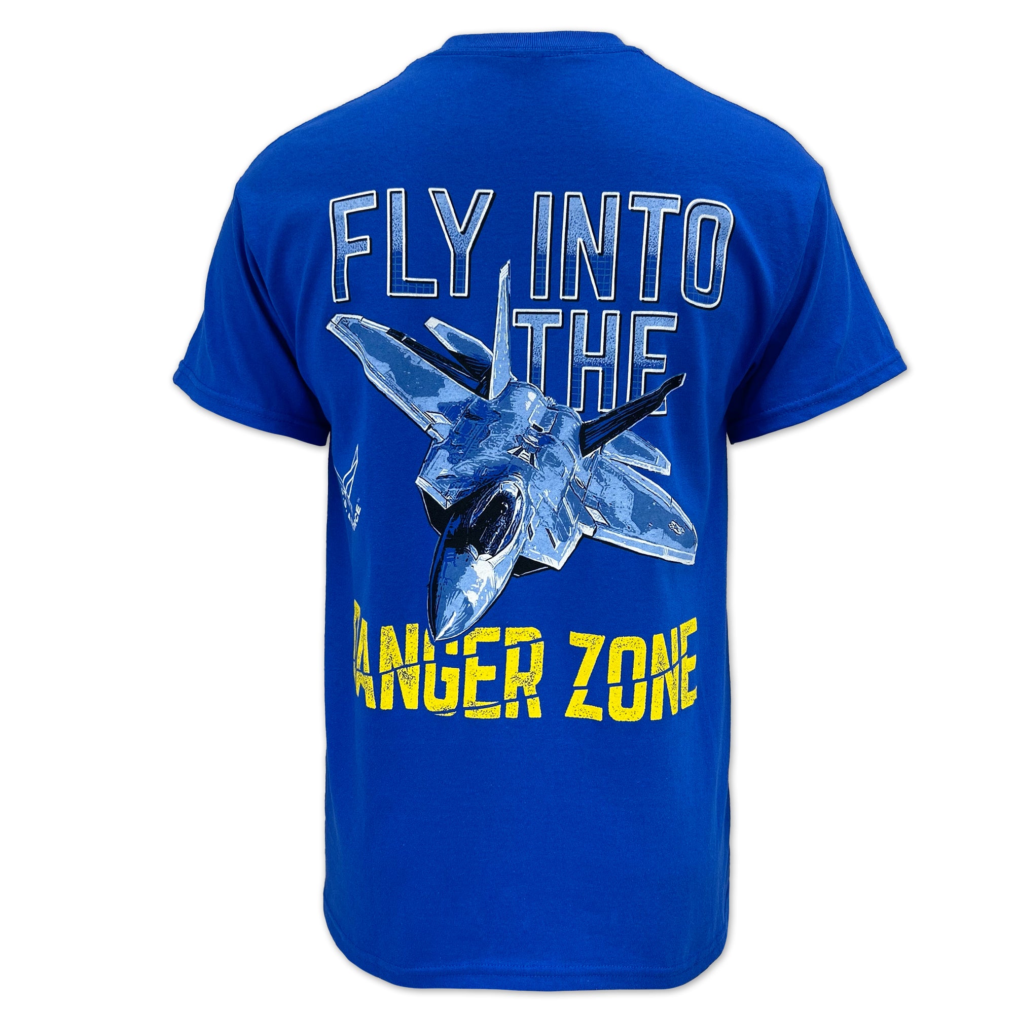 Air Force Fly Into The Danger Zone T-Shirt (Royal)