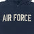 Air Force Wings Tackle Twill Embroidered Fleece Hood (Navy)