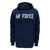 Air Force Wings Tackle Twill Embroidered Fleece Hood (Navy)