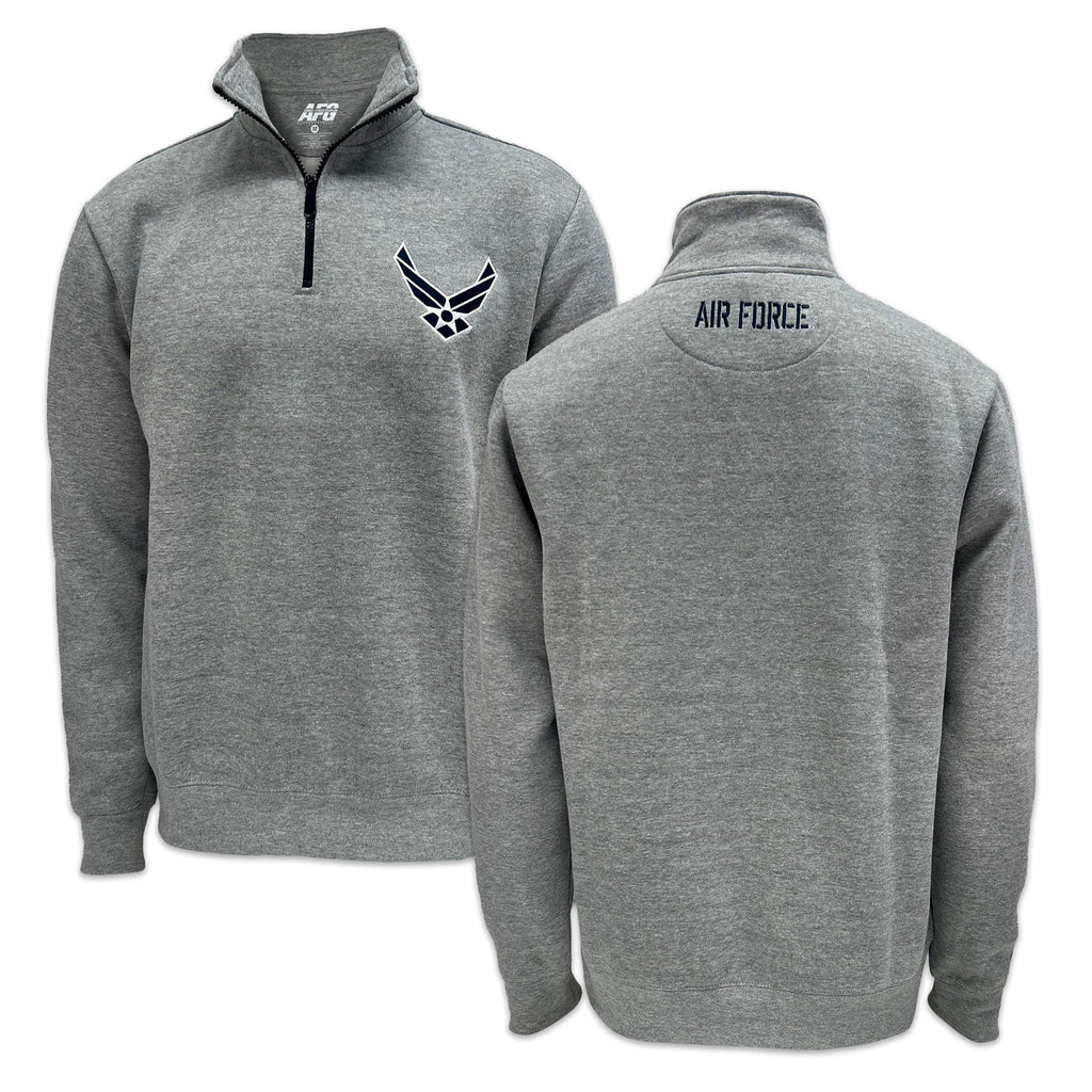 Air force 1 half-zip fleece pullover sweatshirt hotsell