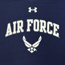 Load image into Gallery viewer, Air Force Under Armour Camo Hood (Navy)