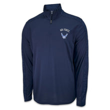 Load image into Gallery viewer, Air Force Under Armour Gameday Tech Wave 1/4 Zip (Navy)