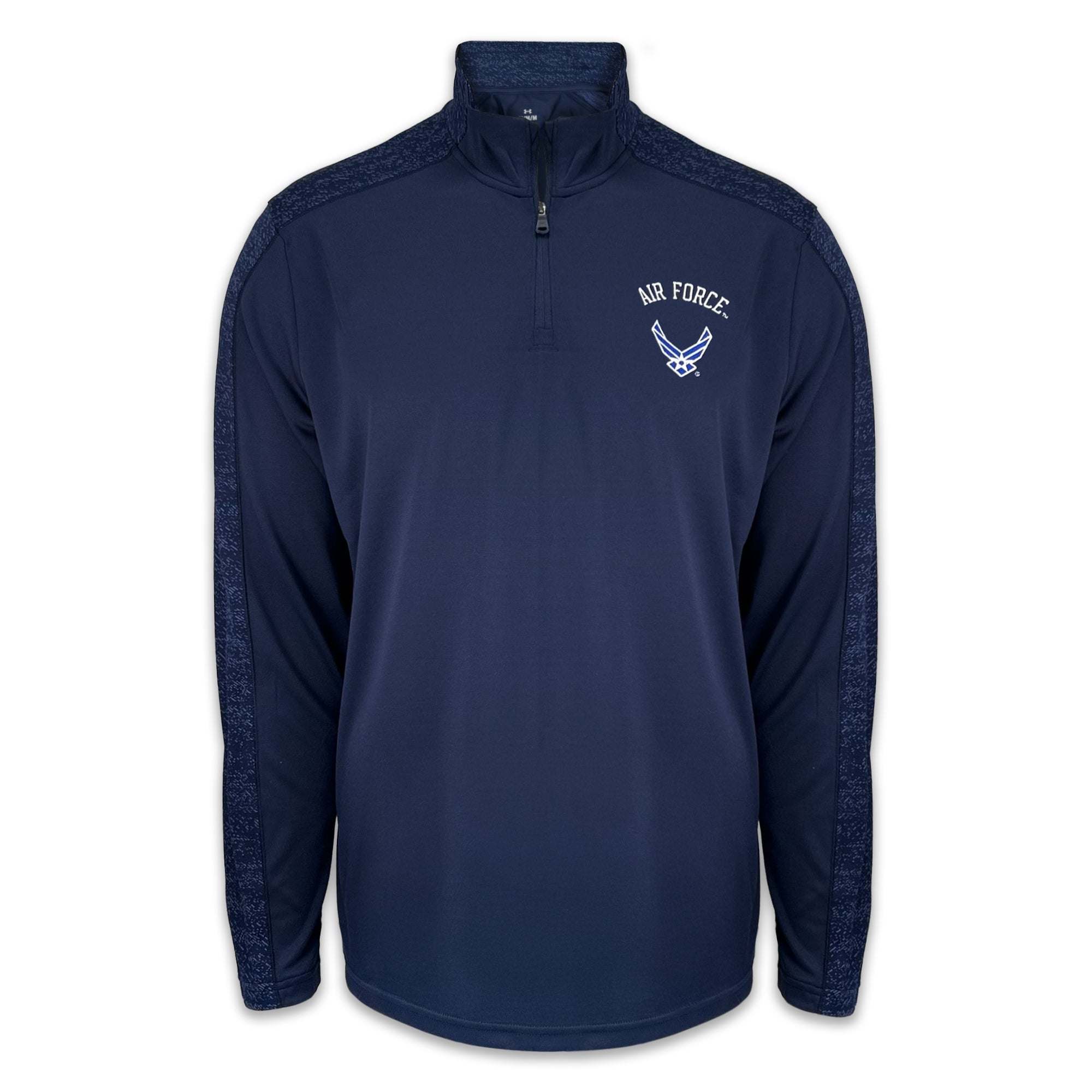 Air Force Under Armour Gameday Tech Wave 1/4 Zip (Navy)