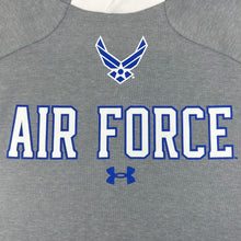 Load image into Gallery viewer, Air Force Under Armour Gameday Double Knit Fleece Hood (Grey)