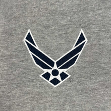 Load image into Gallery viewer, Air Force Wings Tackle Twill Embroidered Fleece Hood (Grey)