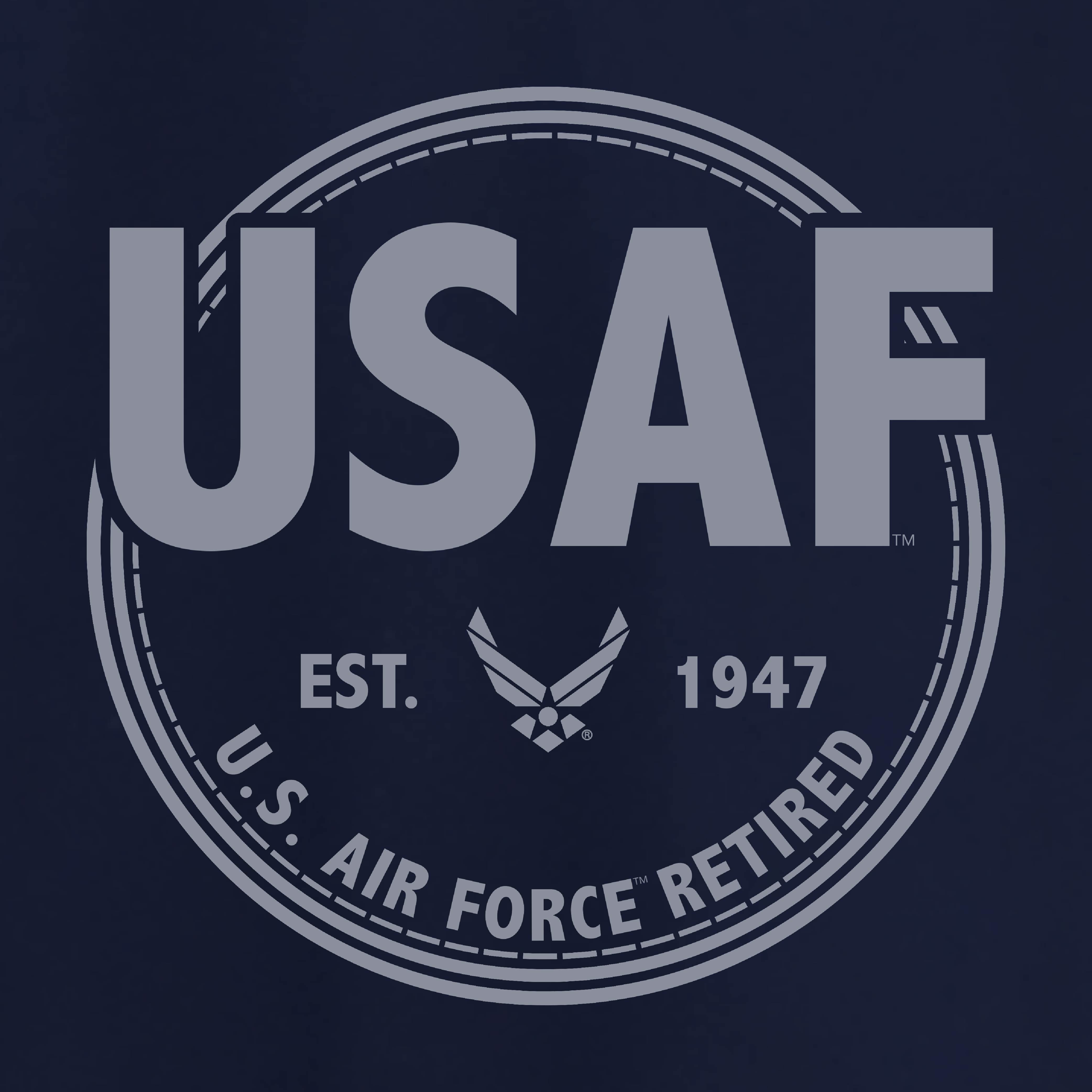 Air Force Retired Left Chest T-Shirt