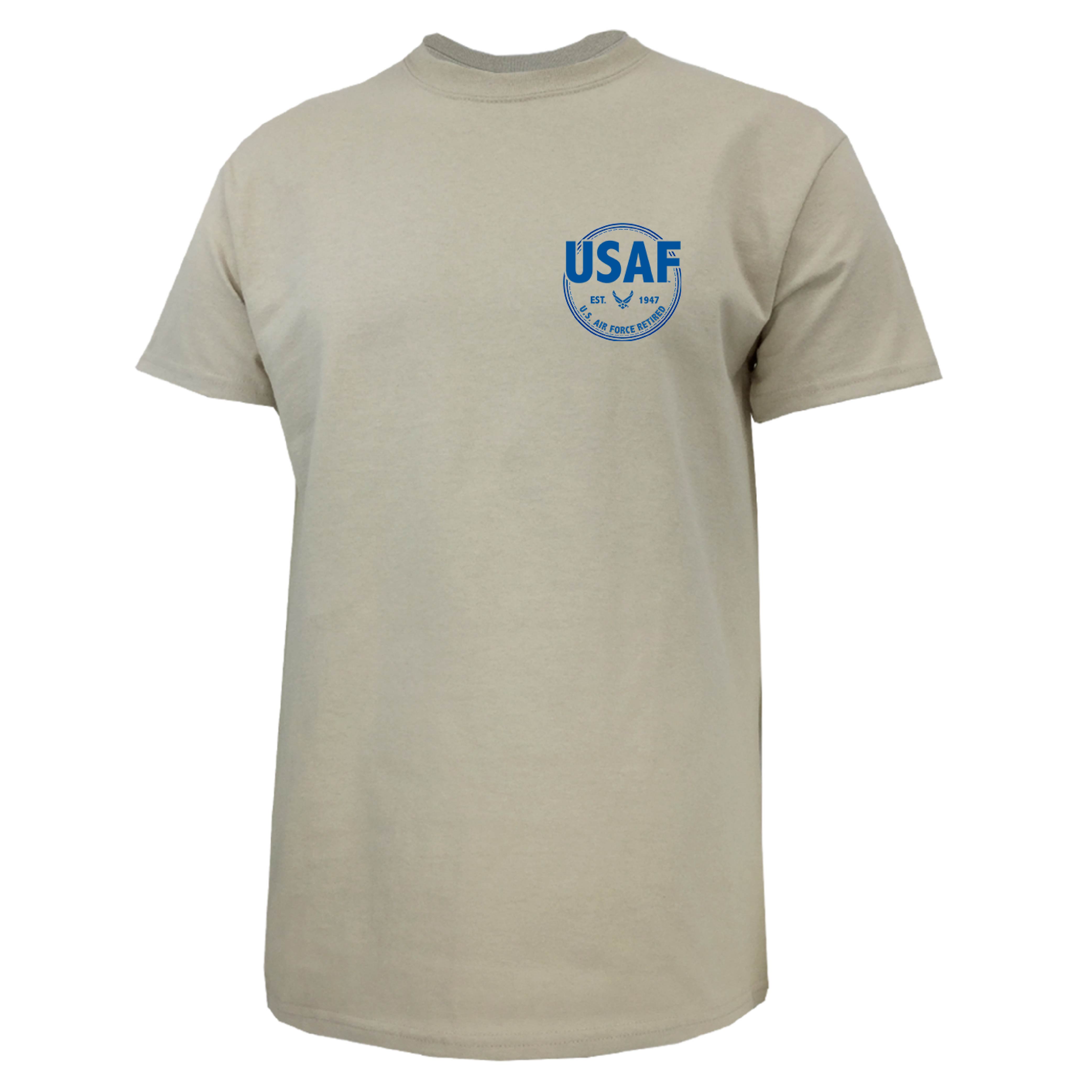 Air Force Retired Left Chest T-Shirt