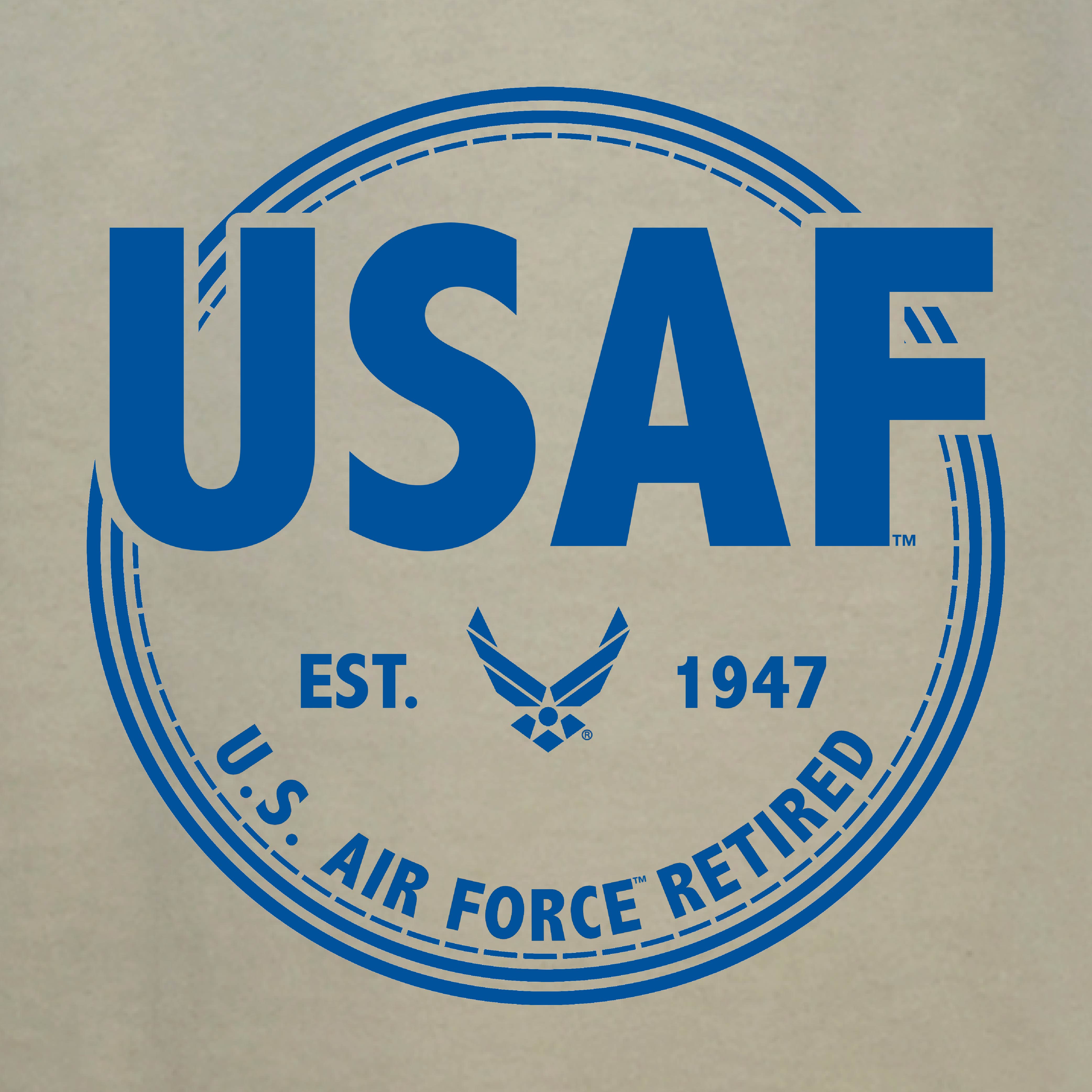 Air Force Retired Left Chest T-Shirt