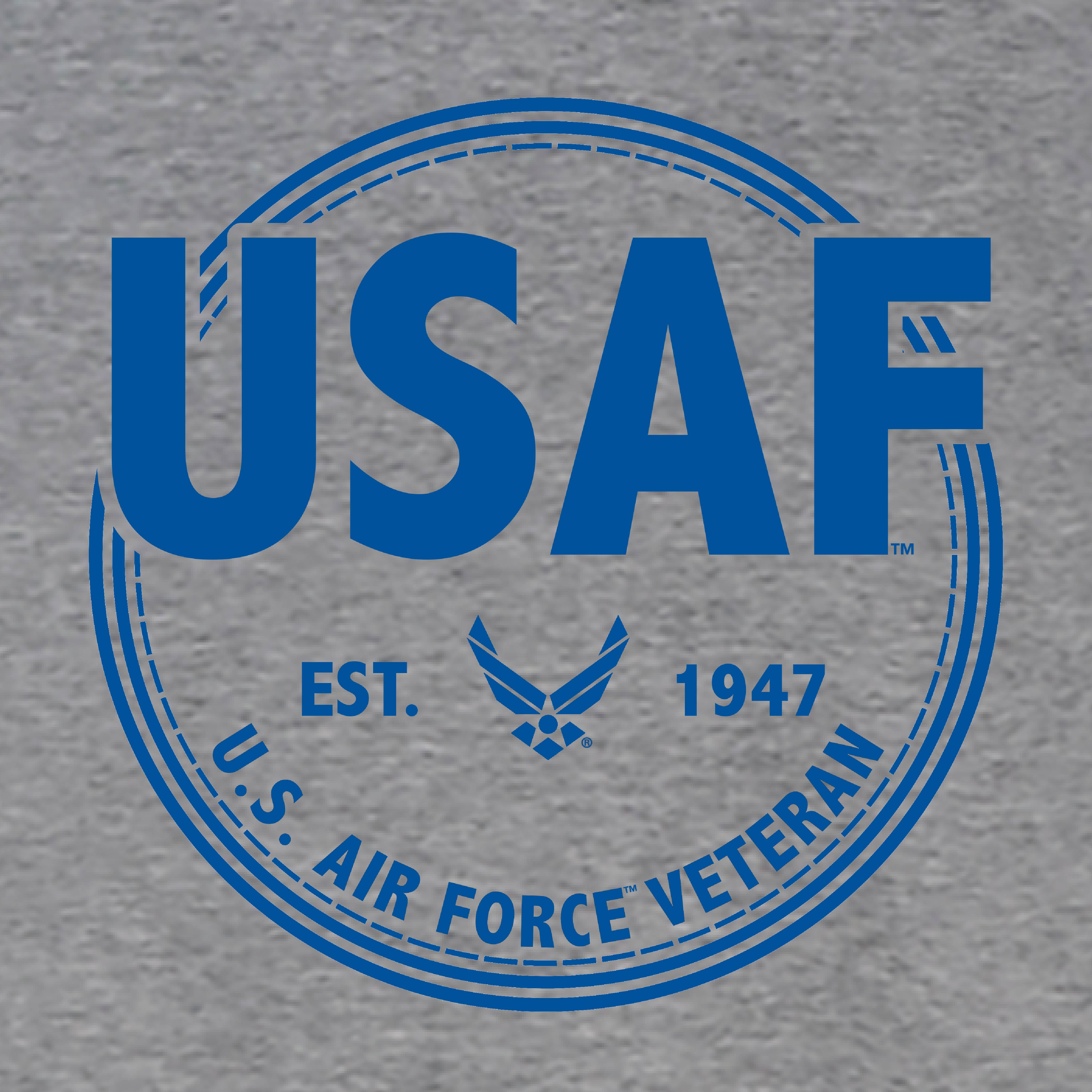 Air Force Veteran Left Chest Crewneck