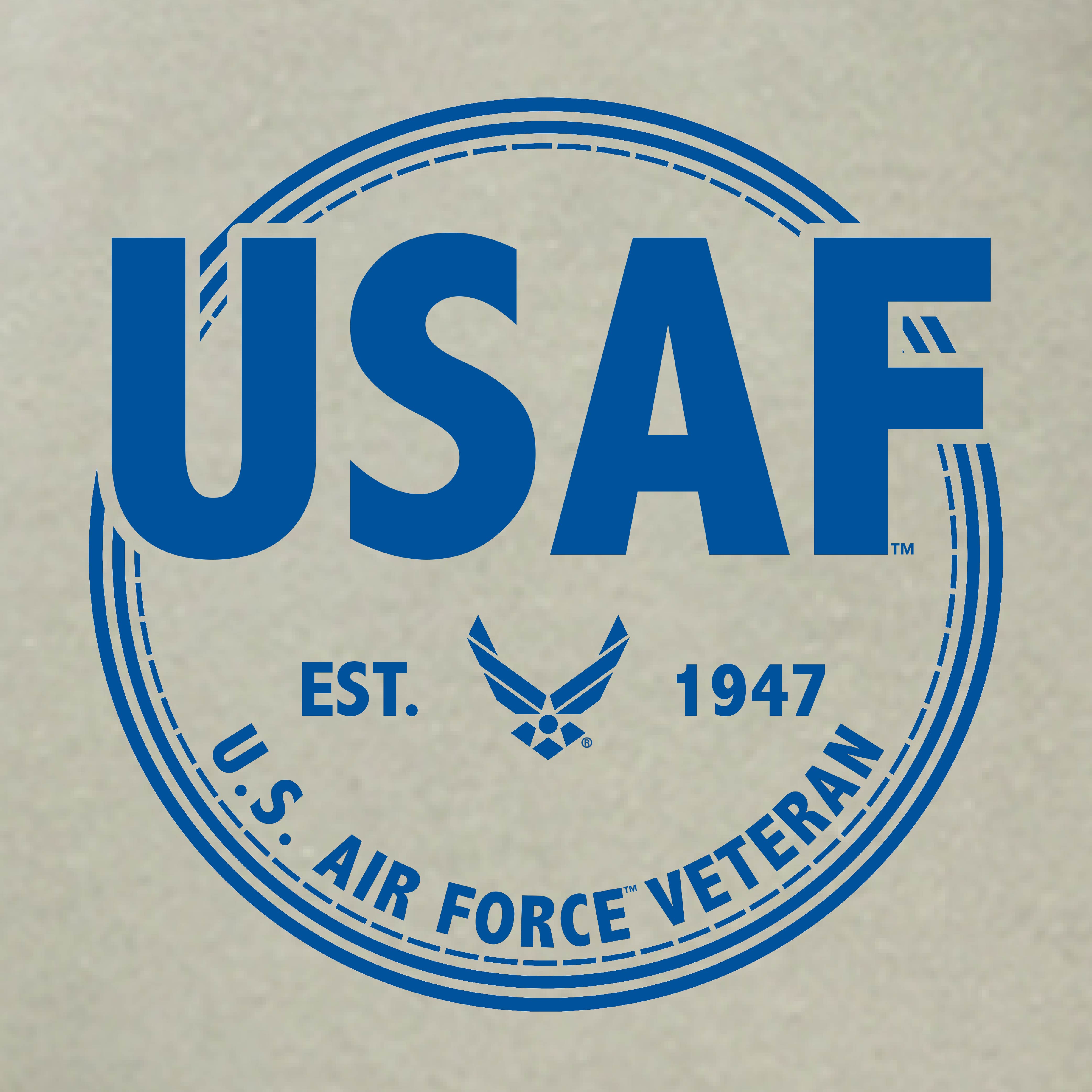 Air Force Veteran Left Chest Hood