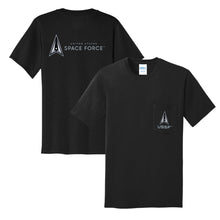 Load image into Gallery viewer, Space Force Mens Duo Pocket Short Sleeve T-Shirt