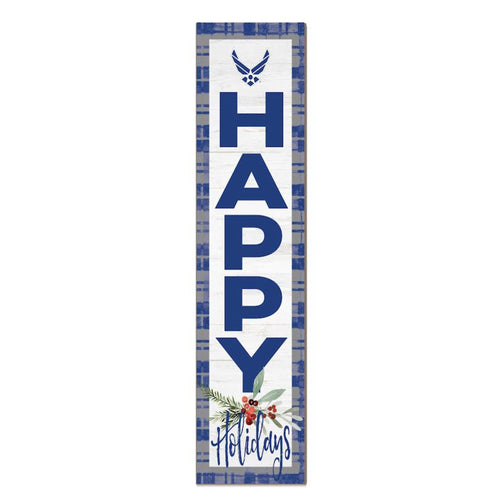 Air Force Happy Holidays Sign (11x46)*