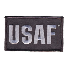 Load image into Gallery viewer, USAF Velcro Patch (Black)