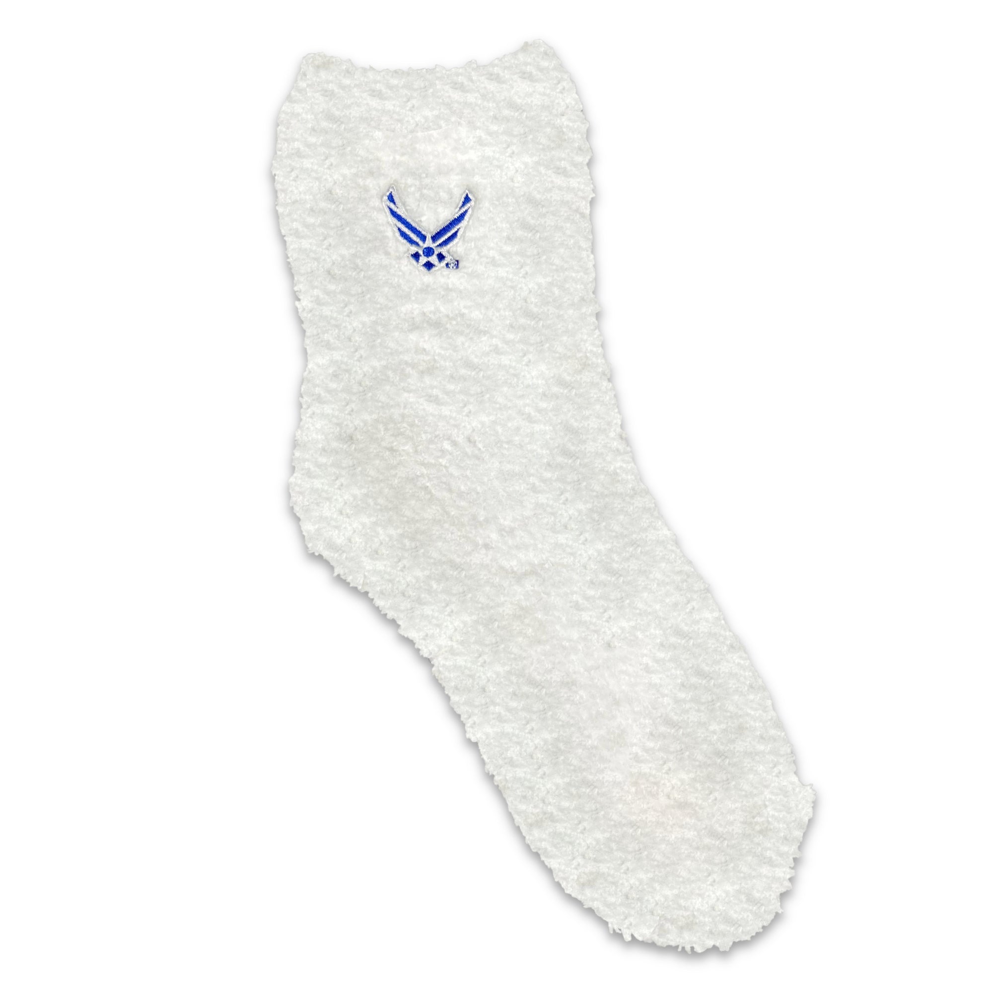 Air Force Wings Ladies Cozy Socks (White)