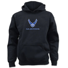 Load image into Gallery viewer, Air Force Youth Wings Logo Hood