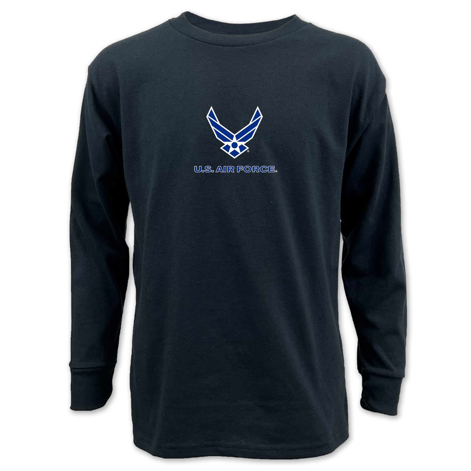 Air Force Youth Wings Logo Long Sleeve T-Shirt