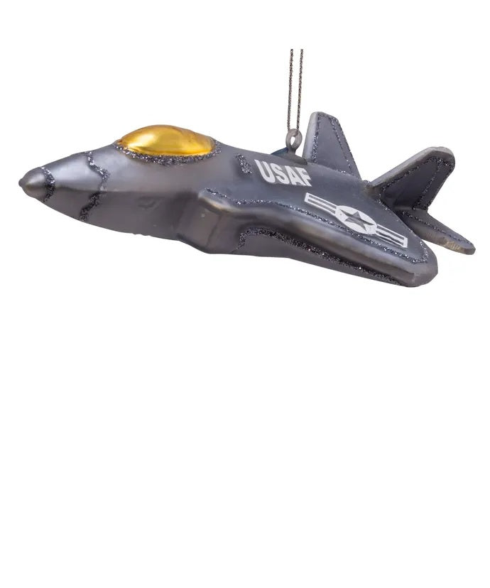 Air Force Fighter Plane Ornament