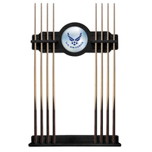 Load image into Gallery viewer, Air Force Wings Solid Wood Cue Rack*