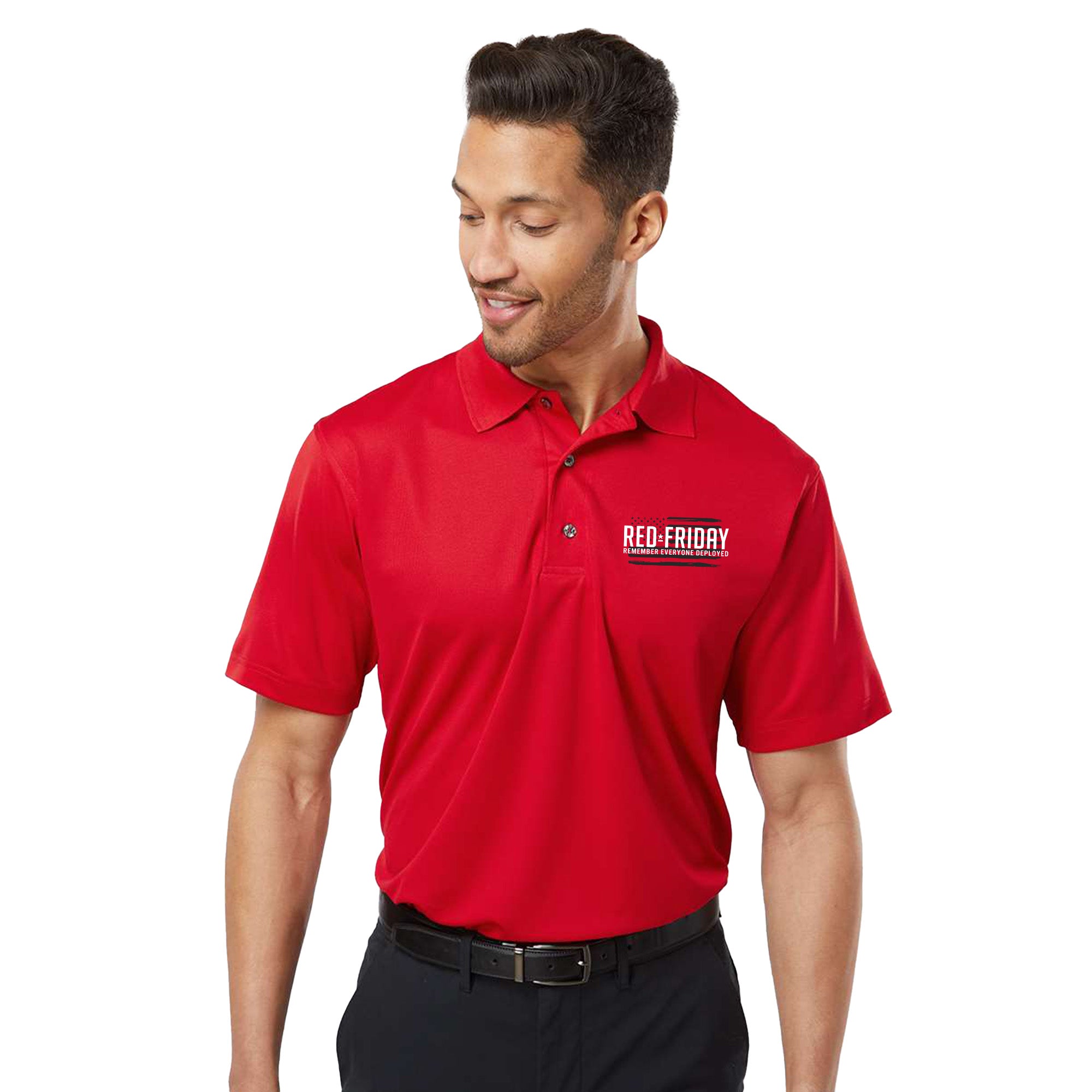 RED Friday Performance Polo (Red)