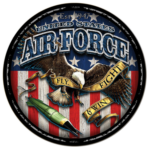 United States Air Force Fighting Eagle Circle (20x20)*