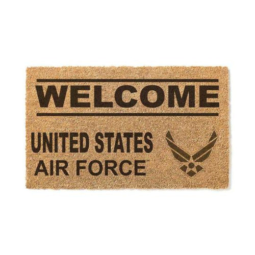 Air Force Wings Welcome Doormat*