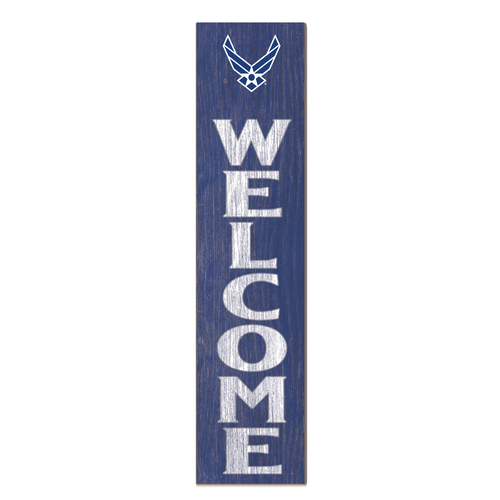 Air Force Leaning Sign Welcome (11x46)*