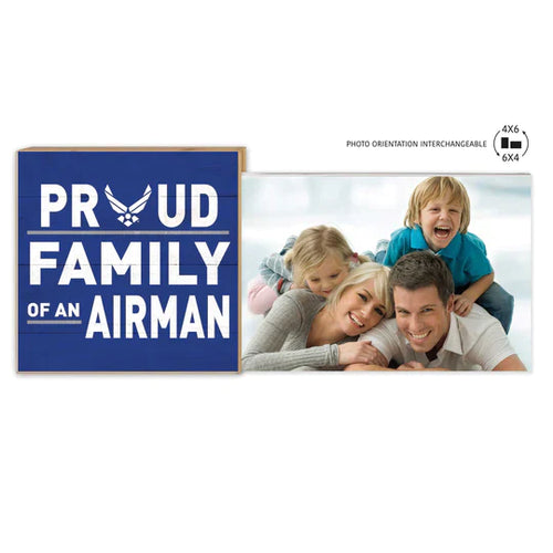 Air Force Floating Picture Frame Military Proud Family*