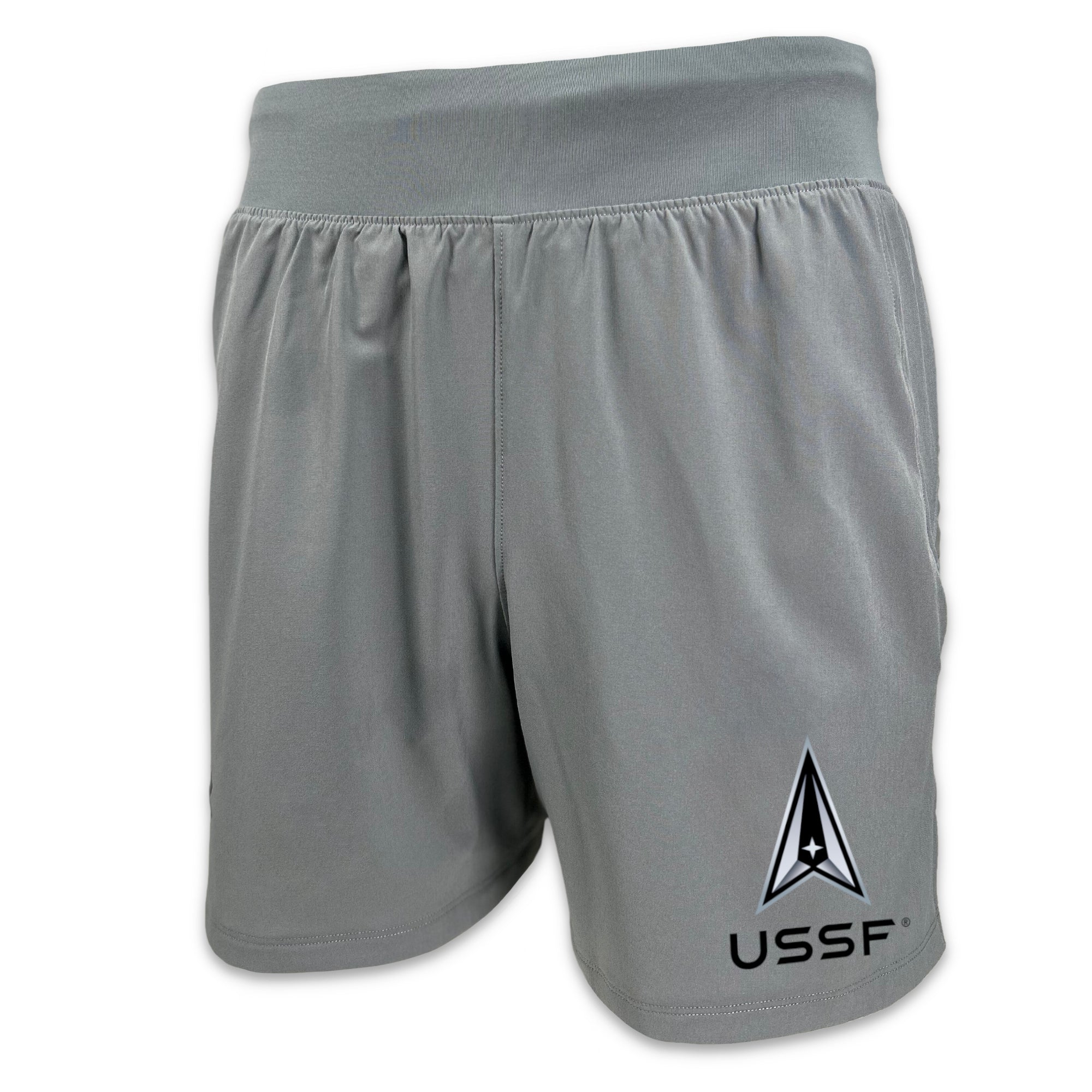 Space Force Delta Under Armour Launch Elite 5" Short (Steel)