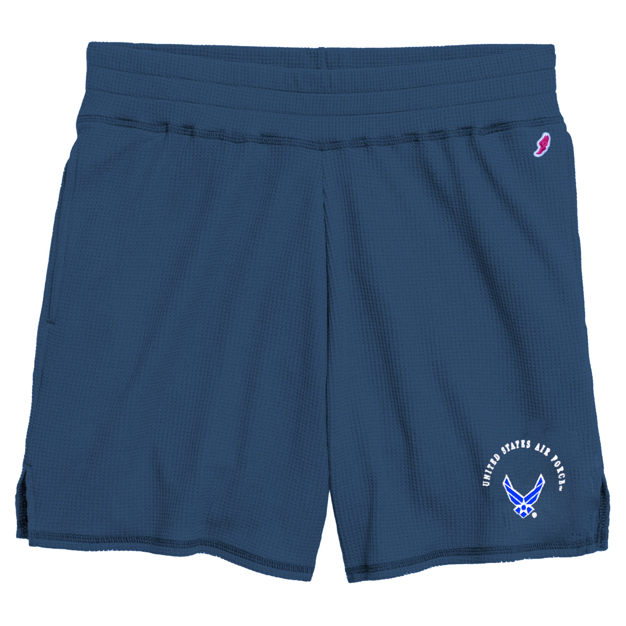 Air Force Ladies Waffle Short (Navy)