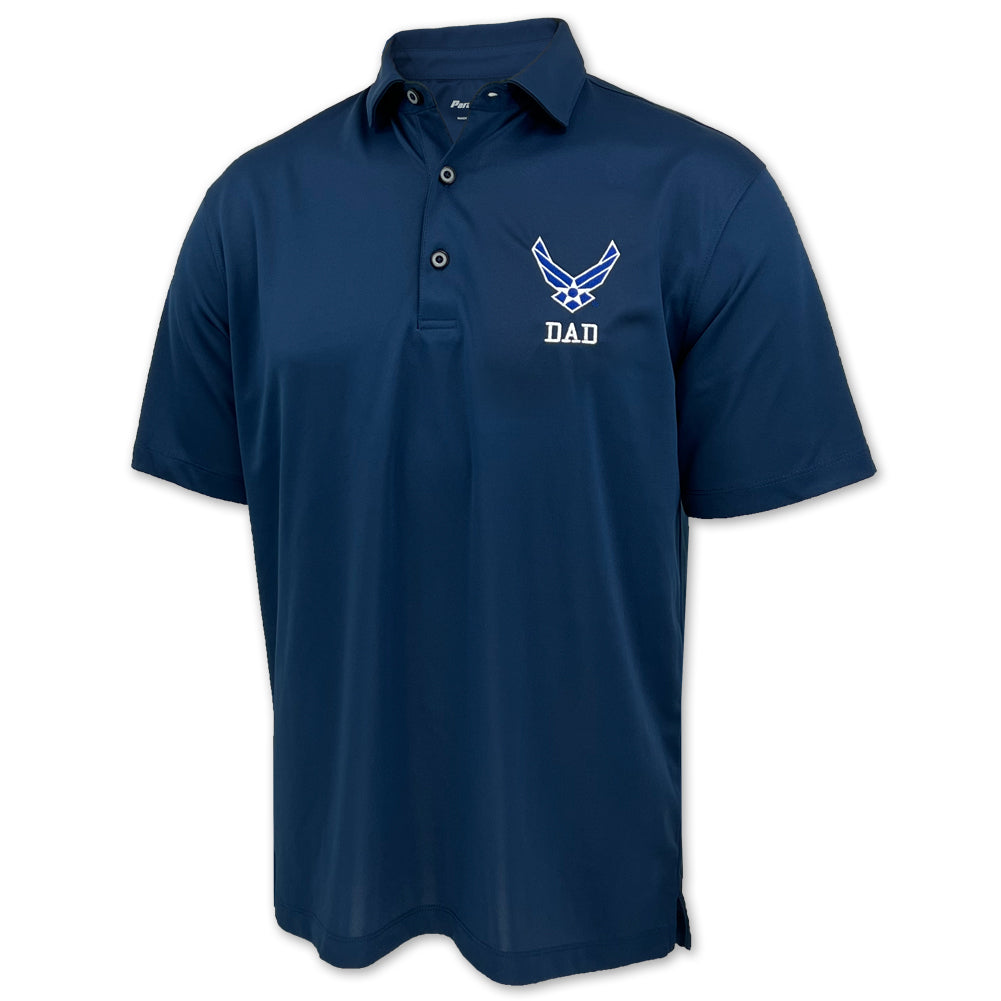 Air Force Dad Polo (Navy)