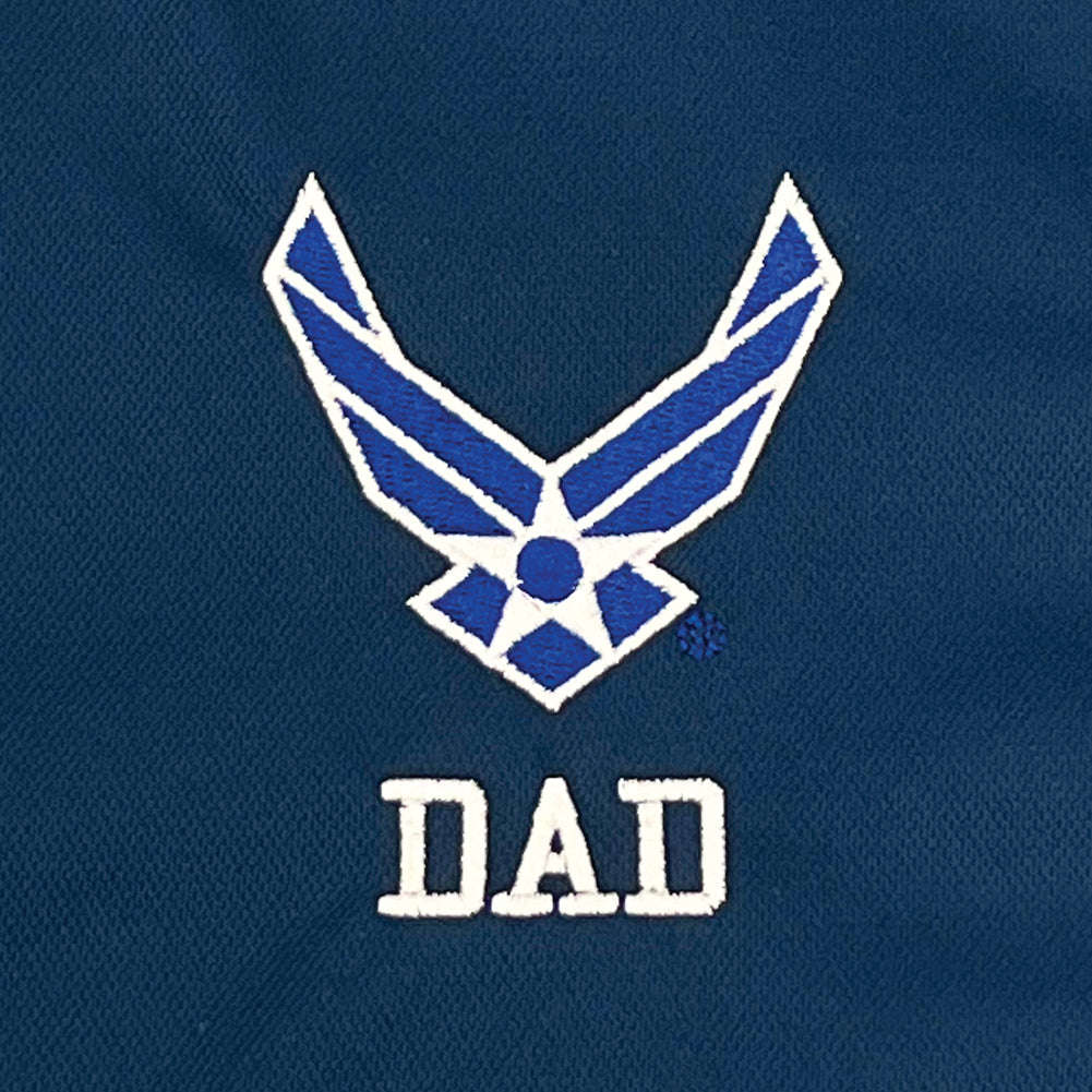 Air Force Dad Polo (Navy)