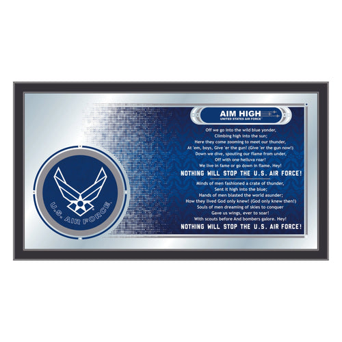 United States Air Force Hymn Wall Mirror