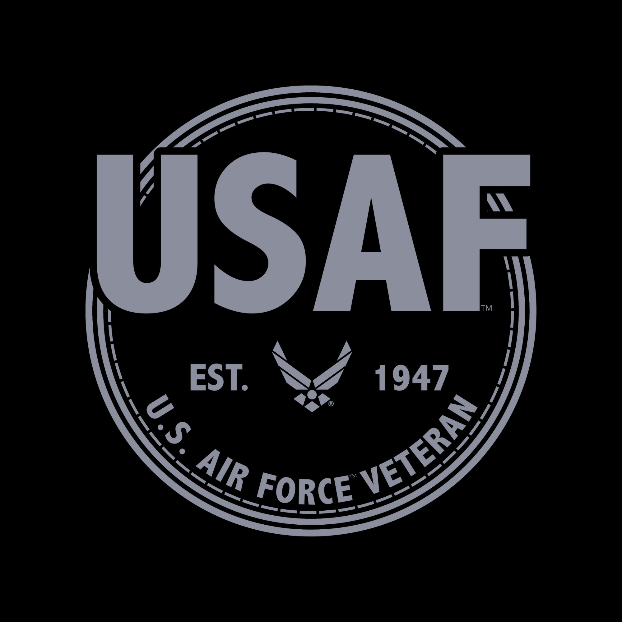 Air Force Veteran Mens Henley T-Shirt