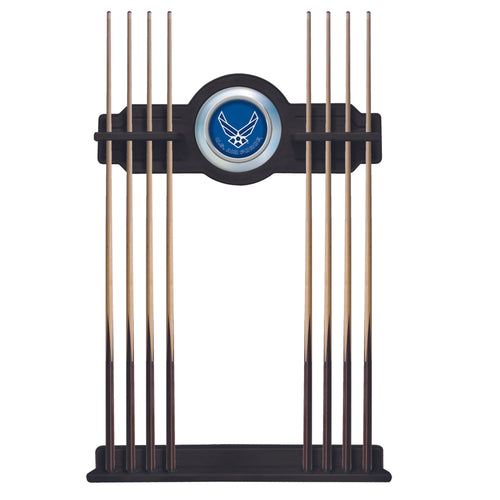 Air Force Wings Solid Wood Cue Rack