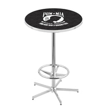 Load image into Gallery viewer, POW/MIA Pub Table with Foot Rest*