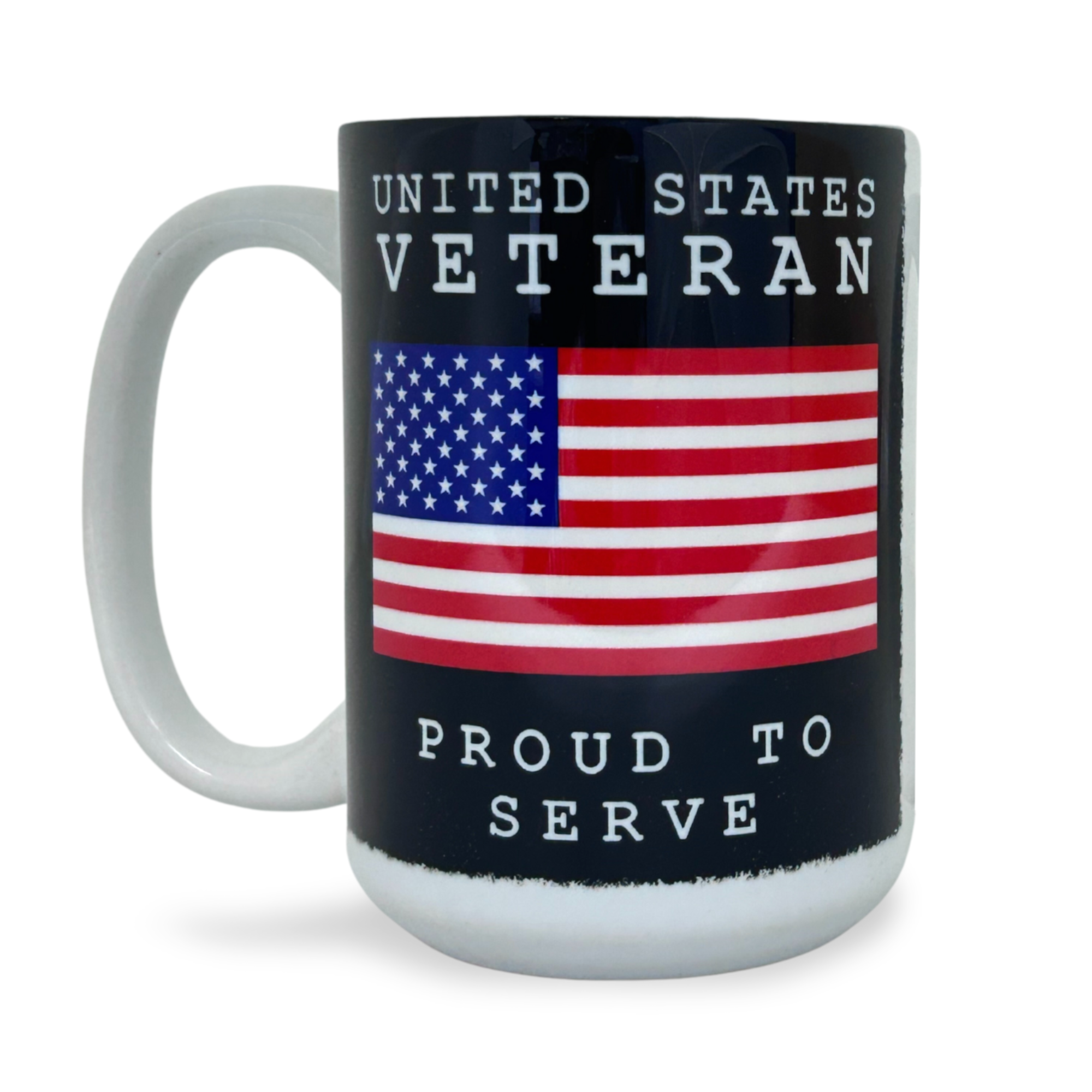 United States Veteran Proud to Serve Mug