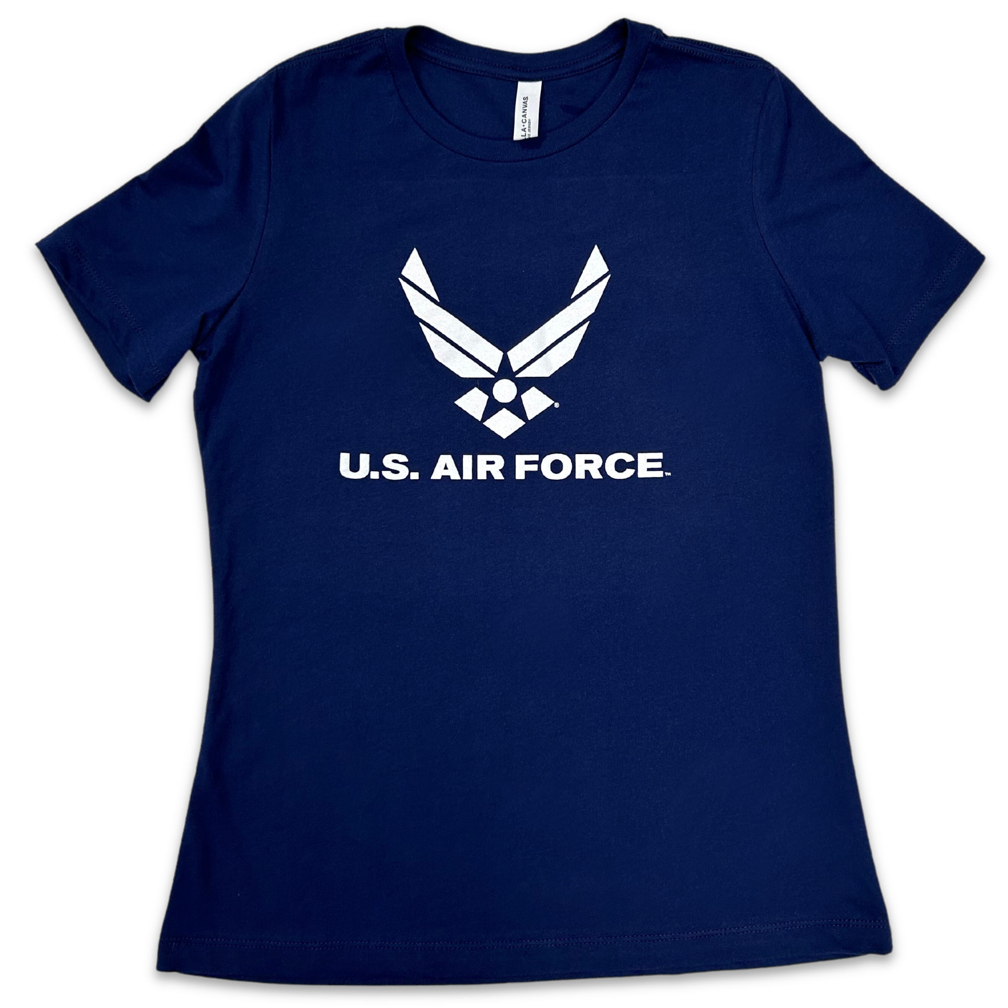 Air Force Ladies Logo Core T-Shirt (Navy)